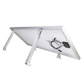 Solar panel support for flat roof mounting Inclination 10-60°
