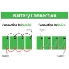 Eurteck LiFePO4 12.8V 100Ah Lithium Battery with Smart BMS