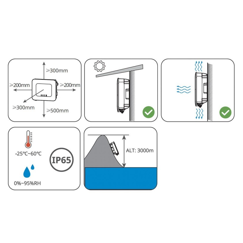 Goodwe GW3600N-ES-20 3.6kW Single-Phase Hybrid Inverter