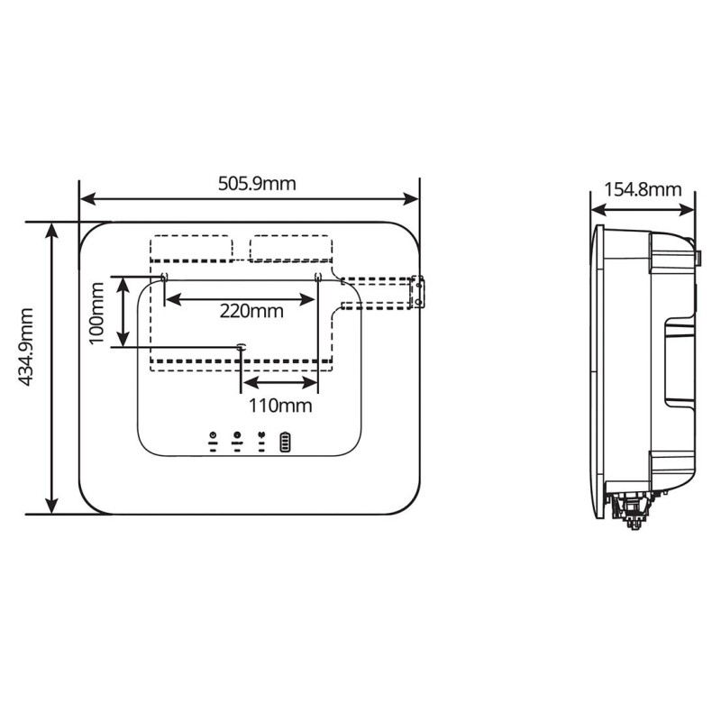 Goodwe GW6000-ES-20 6kW 1-Phase Hybrid Inverter