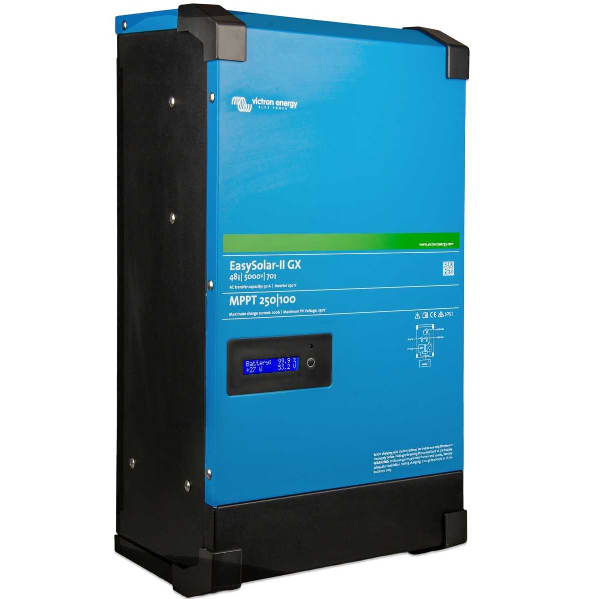Victron EasySolar II GX Inverter All in One 48V 5kVA Victron EasySolar II GX Inverter All in One 48V 5kVA