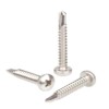 DIN 7504 A2 4.8x25 pan head self-drilling screw