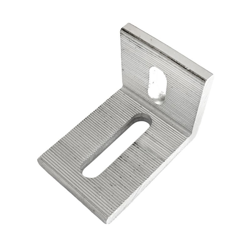 Aluminum Angular support plate 58x38x40mm