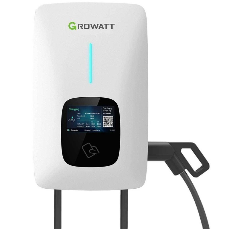 Growatt THOR 22AS-P-V1 22kW 3-Phase Smart EV Charger