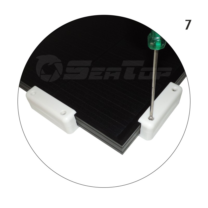 SeaTop ABS mounting brackets kit for solar panels