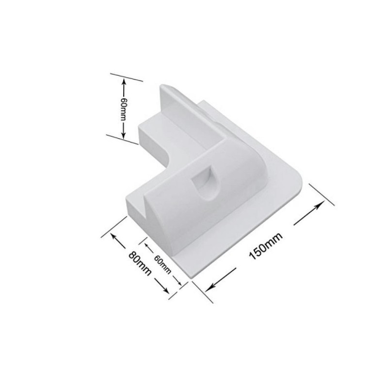 5 angular supports for mounting photovoltaic panel