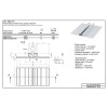 Profilo Solar in Alluminio 3100mm per tetti lamiera grecata
