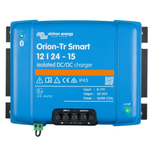 Victron Orion-Tr Smart 12/24-15 Caricabatterie Isolato CC-CC
