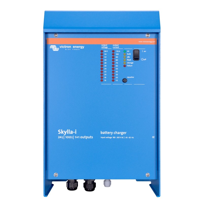 Victron Energy Serie Skylla -i Carica batterie 24V 100A due uscite