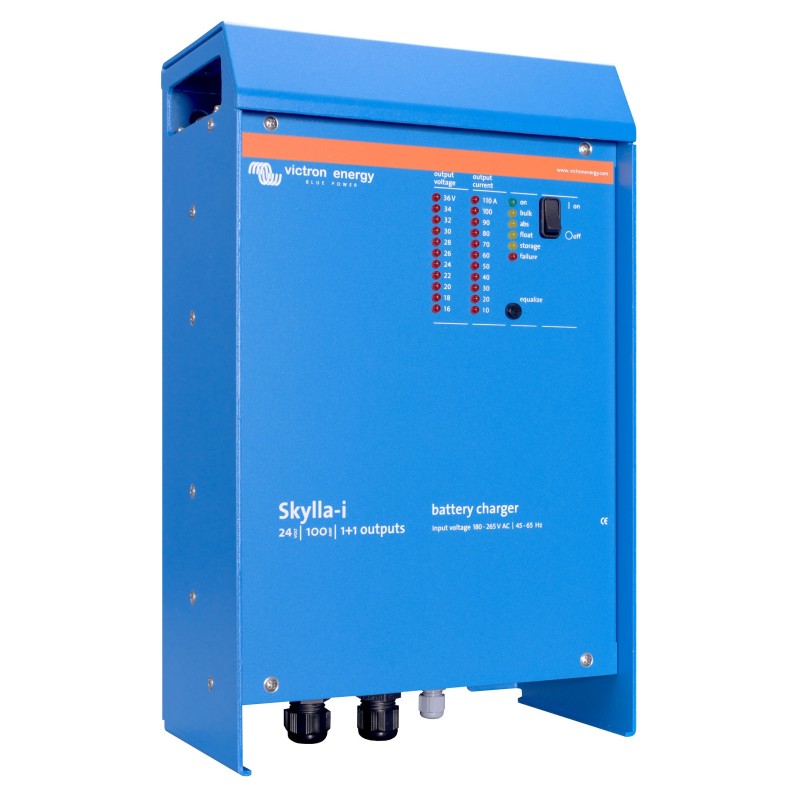 Victron Energy Serie Skylla -i Carica batterie 24V 100A due uscite