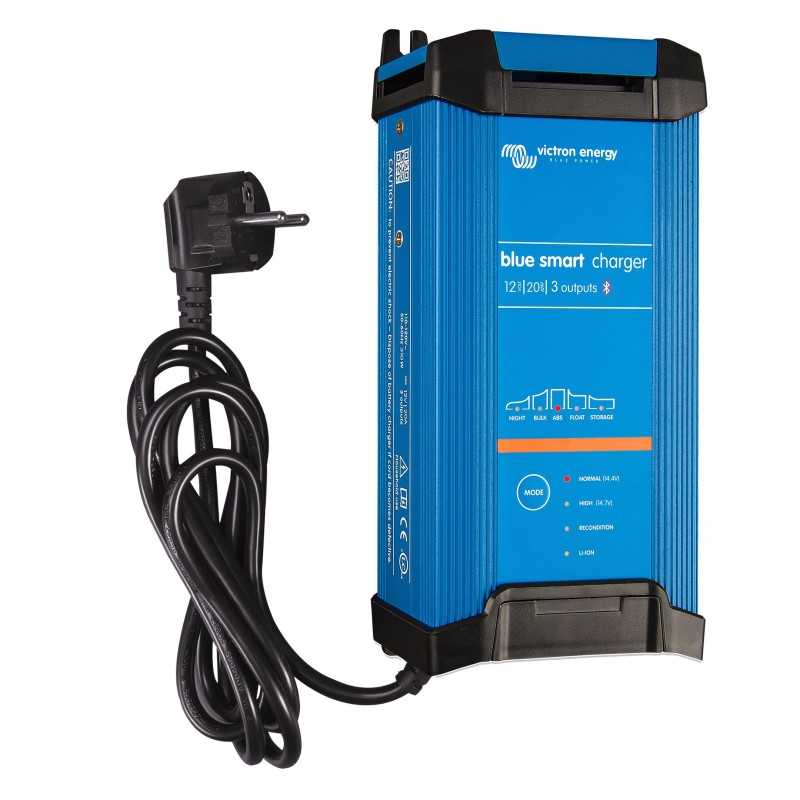 Victron Energy Serie Blue Smart Carica batterie 12V 20A IP22 3 uscite