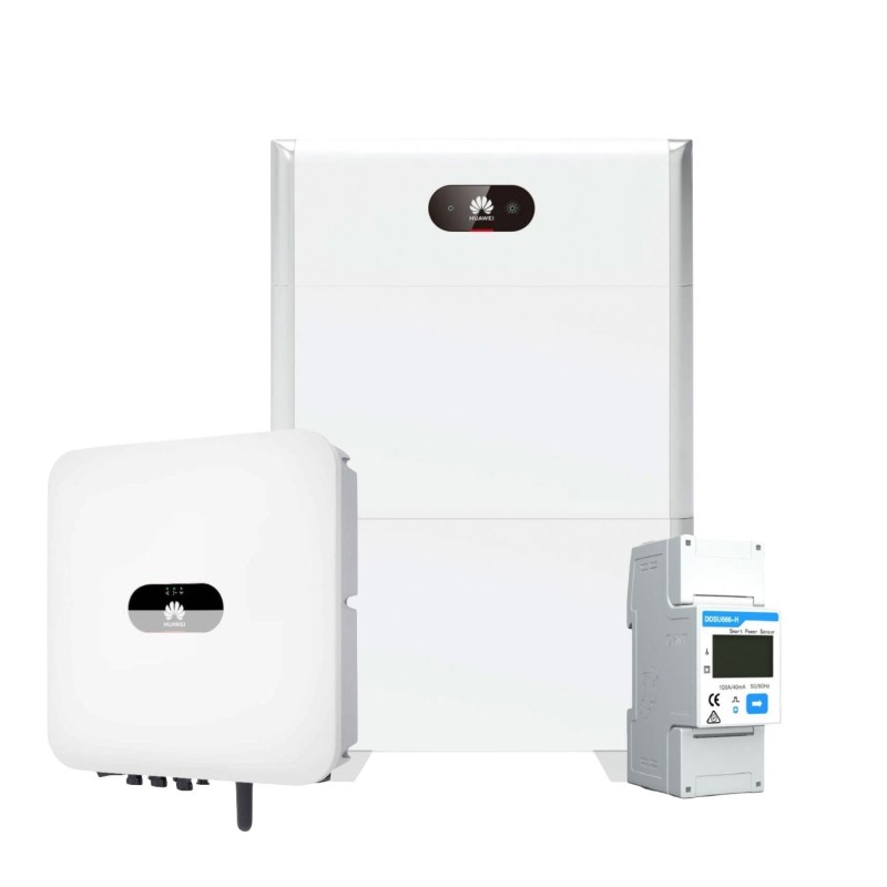 Huawei 4kW Inverter Storage System 10kW battery and 100A Power Sensor