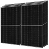 JA Solar JAM54D40-445N-LB-B 445Wp Modulo Glass-Glass/Black-White