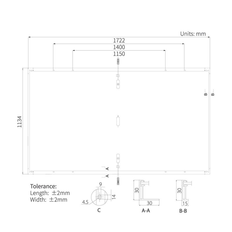 LONGi LR5-54HTH 430W Black Frame Hi-MO6 Explorer Pannello Solare 8pz