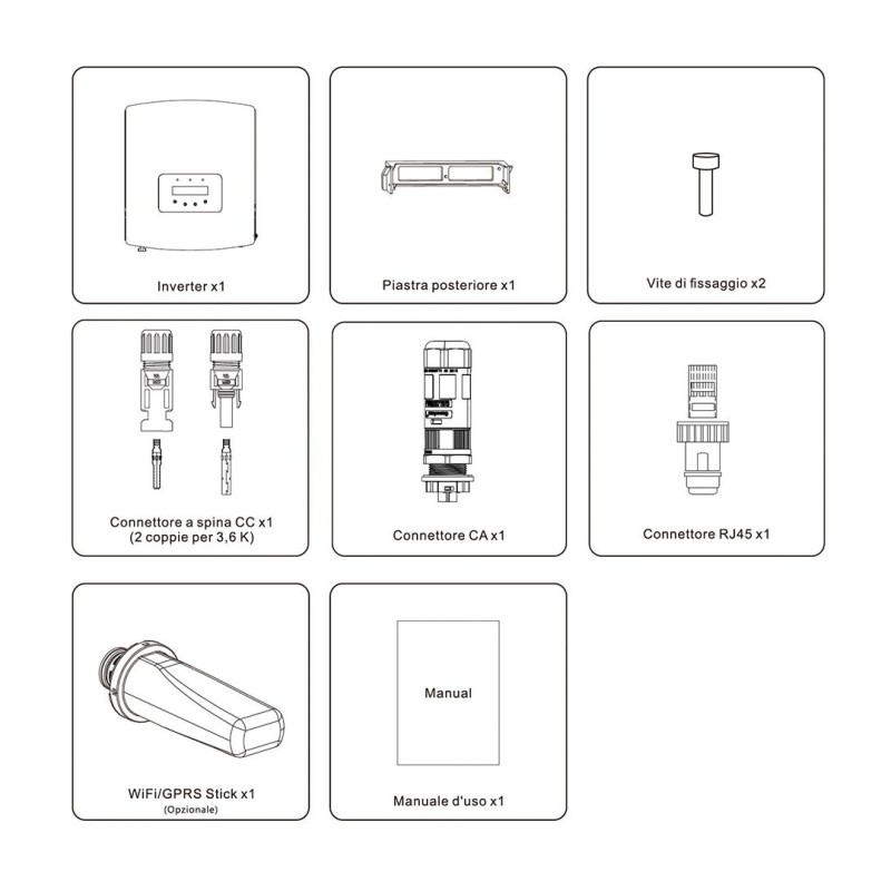 Solis S6-GR1P3.6K-M 3.6kW Single-Phase Mini Inverter 1 String