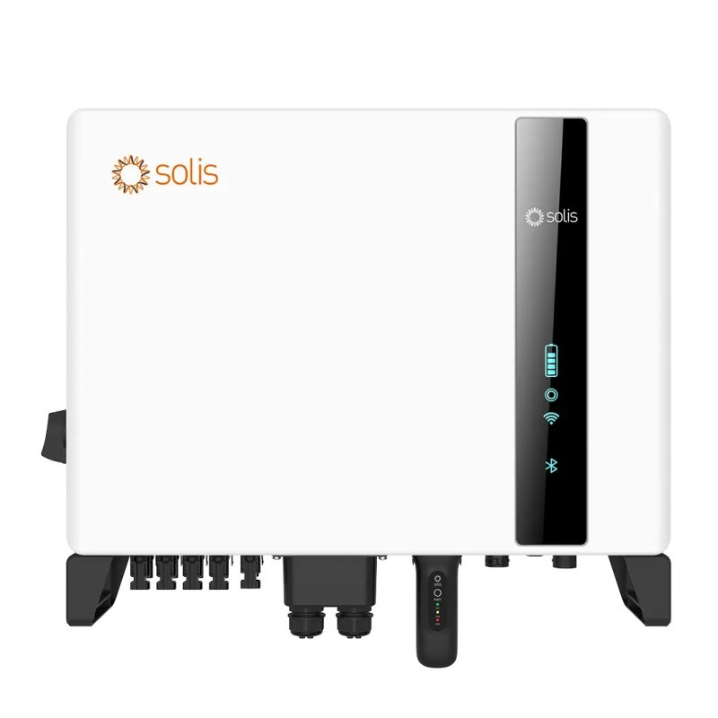 Solis S6-EH3P6K-H-EU 6kW 12000W Three-Phase Hybrid Inverter 2MPPT Back