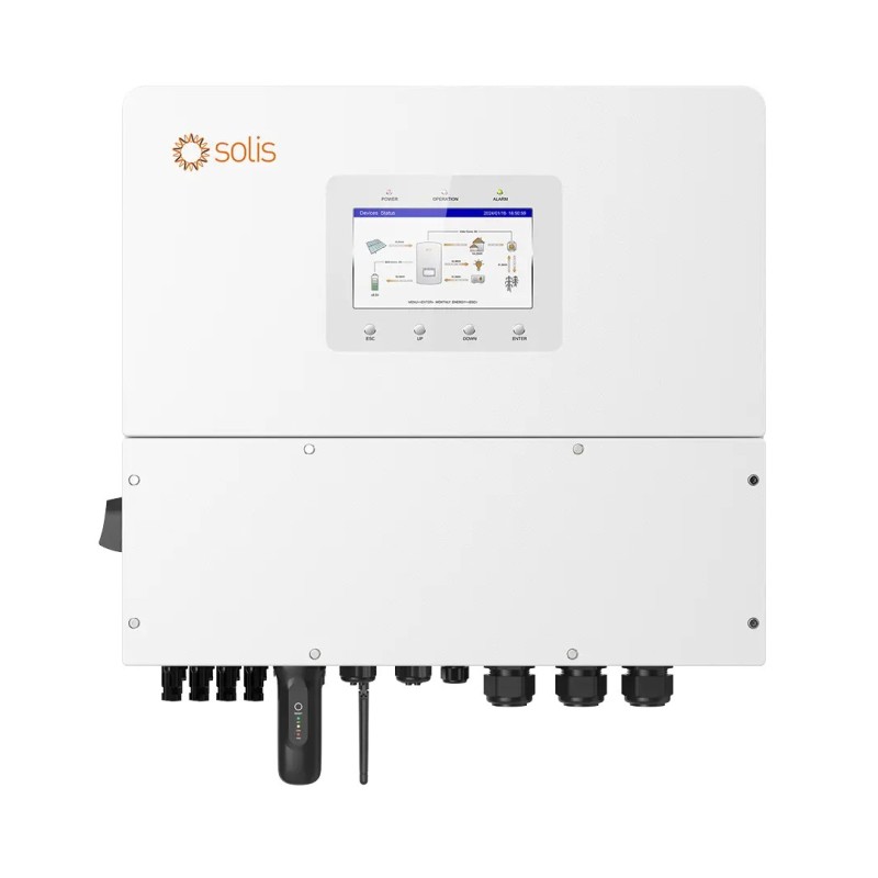 Solis S6-EH3P12K-H 12kW 24000W Inverter Ibrido Trifase 4MPPT Backup