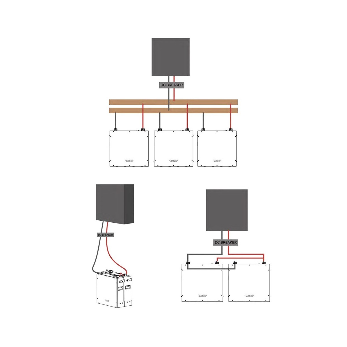 Dyness DL5.0C 5.12kW 51.2V LiFePO4 Battery with BMS