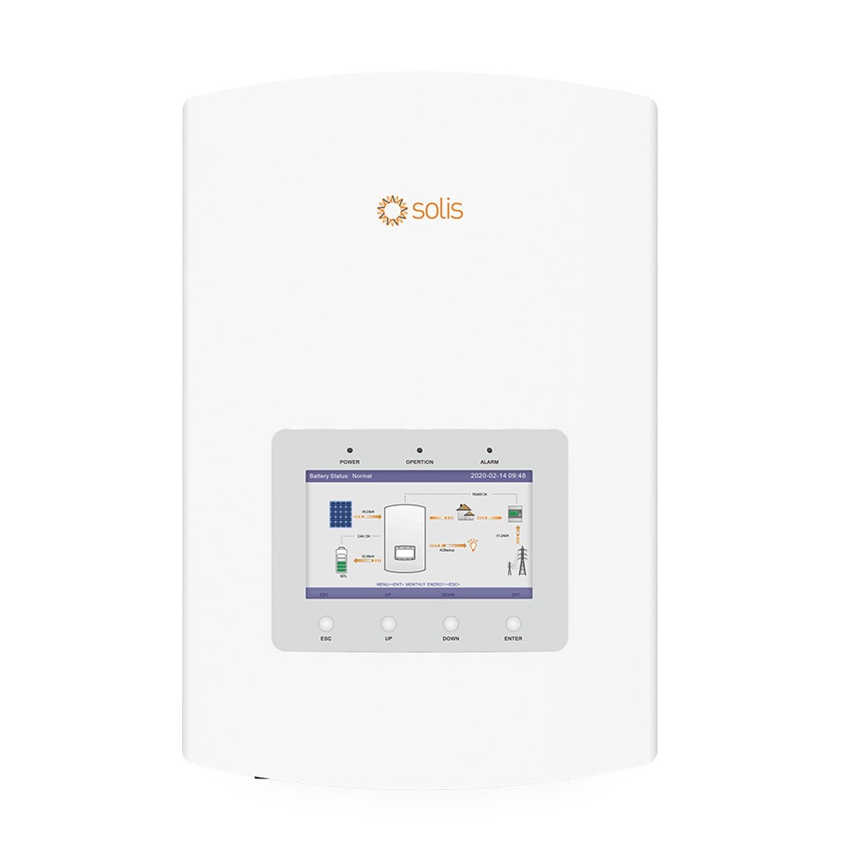 Solis 6kW batteria Dyness 9.6 kWh ON-GRID CEI-021