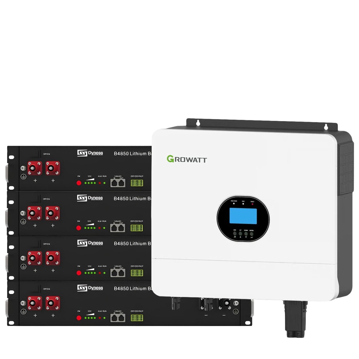 Growatt 6kW batteria Dyness 9.6 kWh OFF-GRID