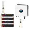 Growatt 6kW Dyness 9.6kWh OFF-GRID 1-phase storage system PV kit