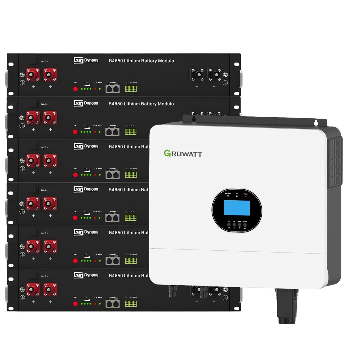 Growatt 6kW Dyness 14.4kWh OFF-GRID 1-phase storage system PV kit