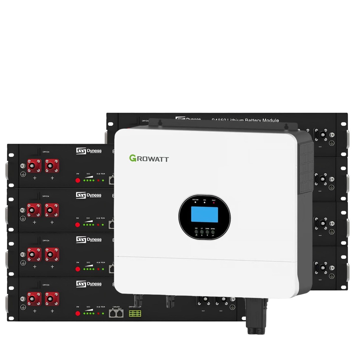 Growatt 6kW Dyness 19.2kWh OFF-GRID 1-phase storage system PV kit