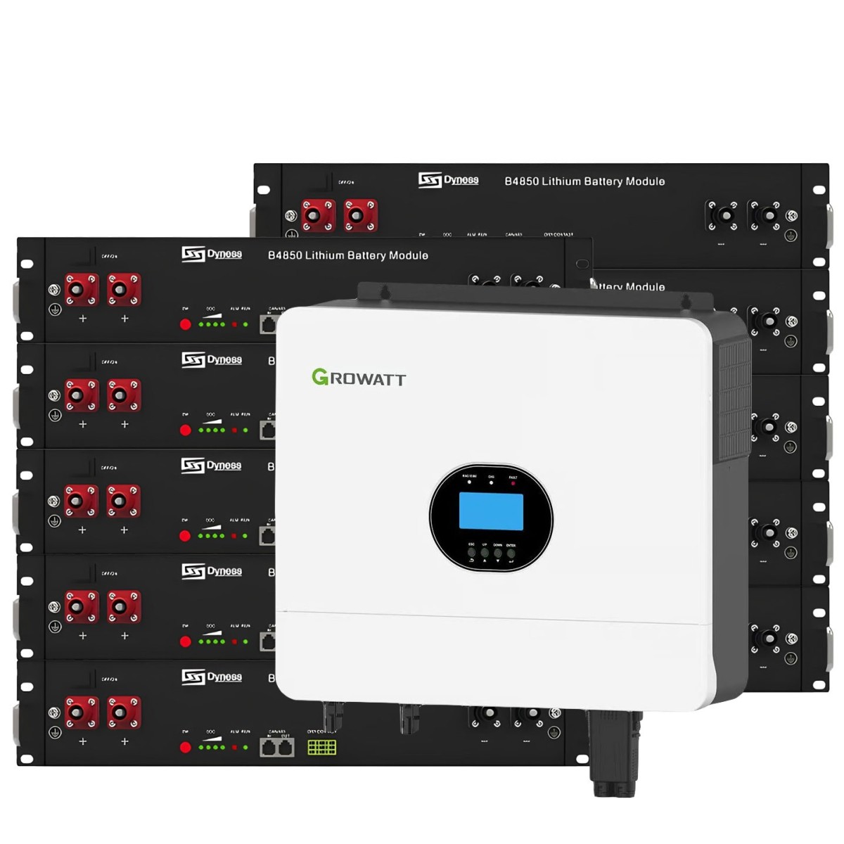 Growatt 6kW Dyness 24kWh OFF-GRID 1-phase storage system PV kit