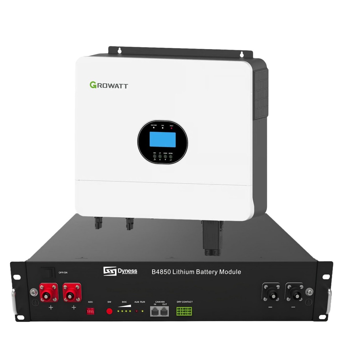 Growatt 6kW Dyness 24kWh OFF-GRID 1-phase storage system PV kit