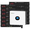 Growatt 6kW batteria Dyness 28.8kWh OFF-GRID