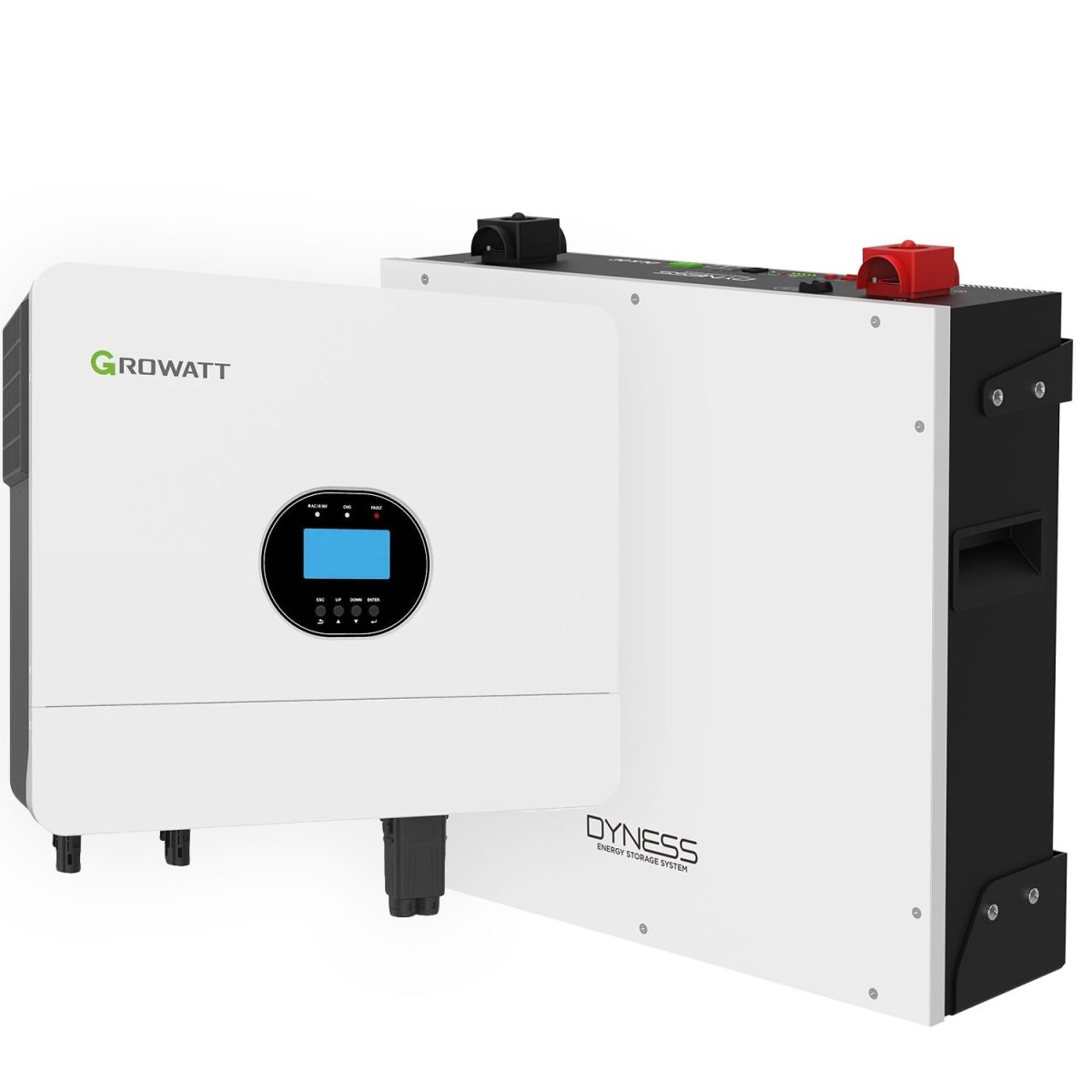 Growatt 6kW batteria Dyness DL5.0C 30.72kWh OFF-GRID