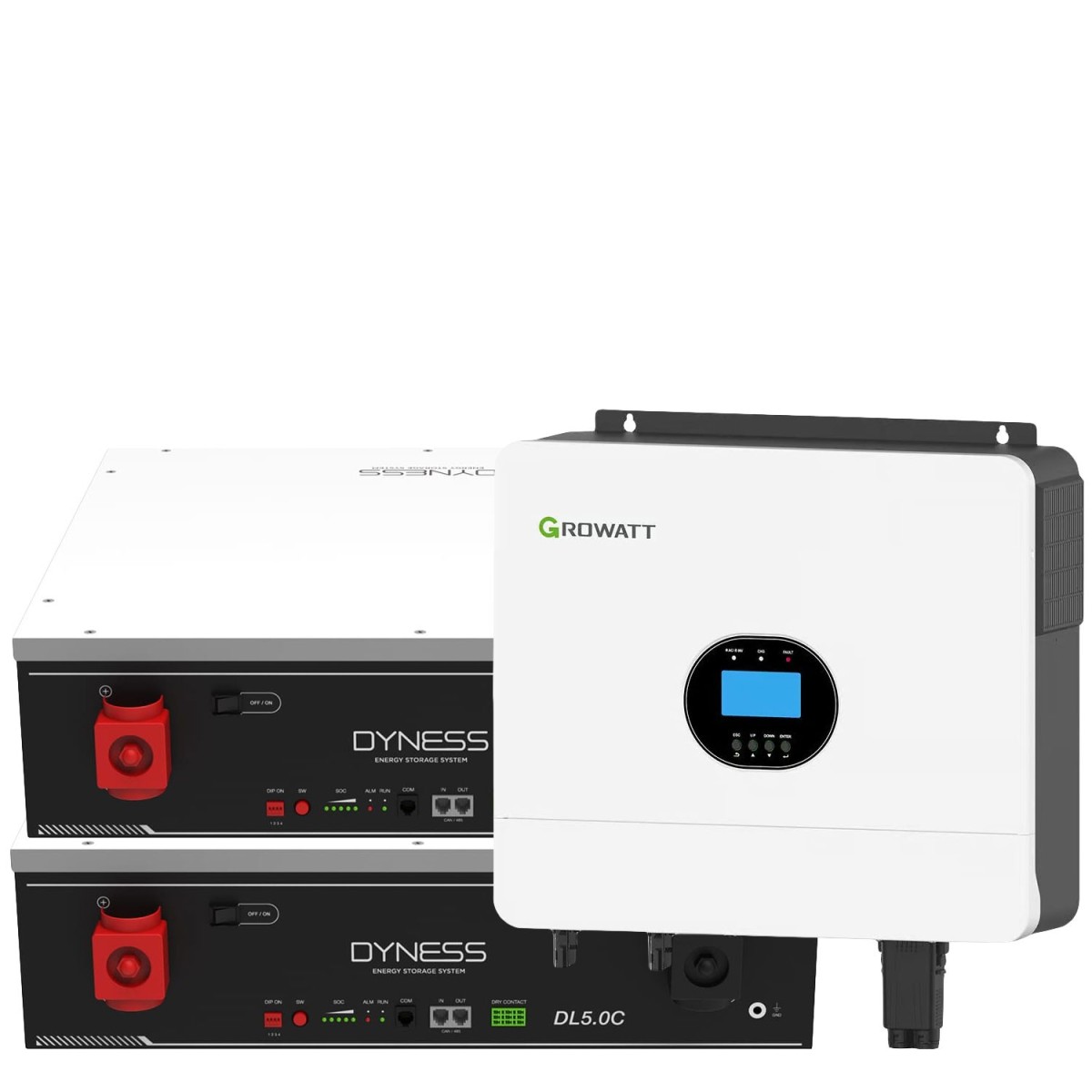 Growatt 6kW batteria Dyness DL5.0C 10.24kWh OFF-GRID