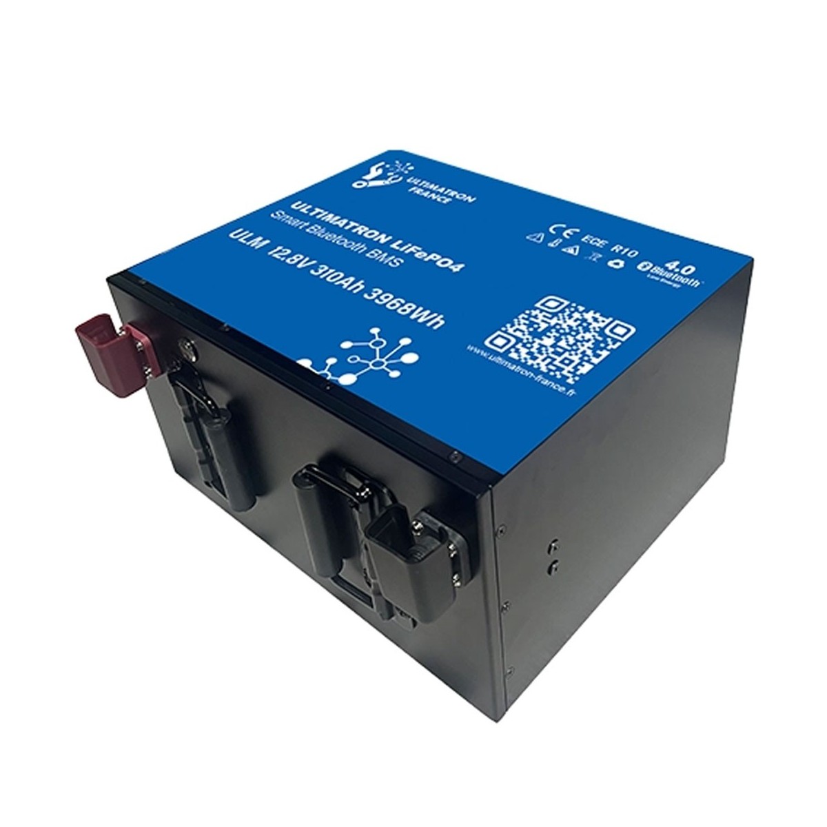 Ultimatron LiFePO4 12V 310Ah ULM-12-310 METAL Batteria al Litio BMS