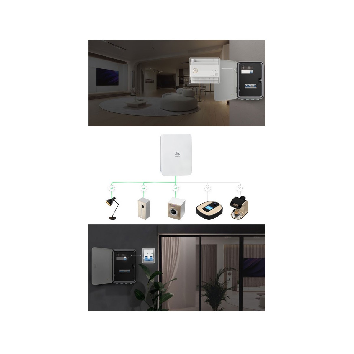 Huawei SmartGuard-63A-S0 Single Phase Energy Backup System for SUN2000