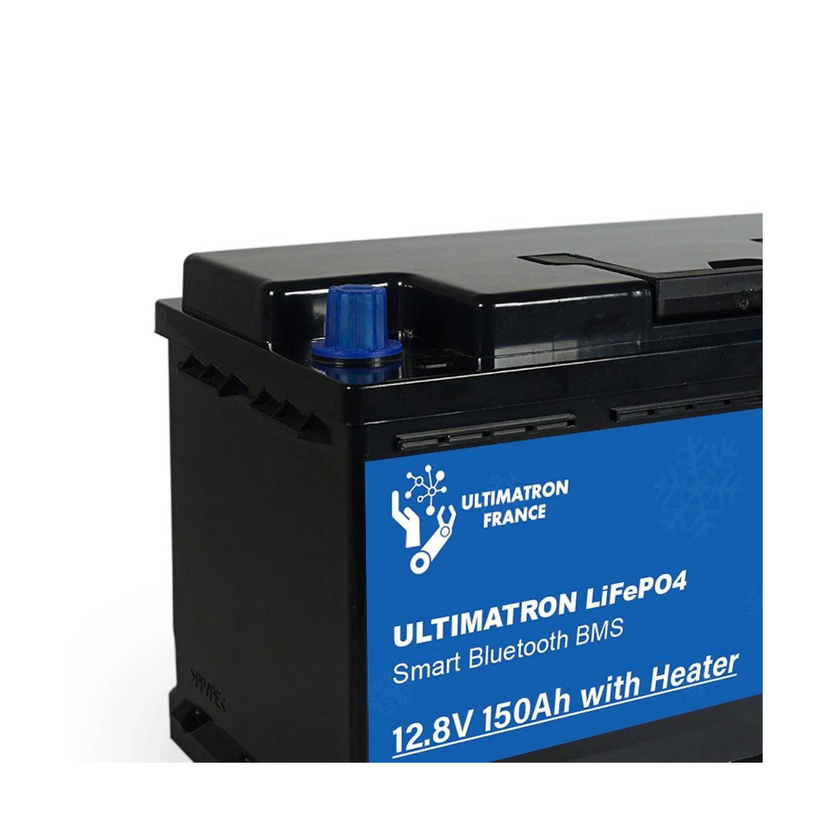 Ultimatron LiFePO4 12V 150Ah ULS-12-150H Batteria al Litio BMS Smart B