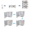 DEYE Storage system 20.48kWh inverter 6kW SG03LP1 + 4 SE-G5.1 Pro-B