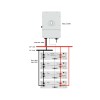 DEYE Storage system 20.48kWh inverter 6kW SG03LP1 + 4 SE-G5.1 Pro-B