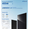 JA SOLAR 450W Full Black JAM54D41-450 N-Type Glass-Glass Solar Panel m