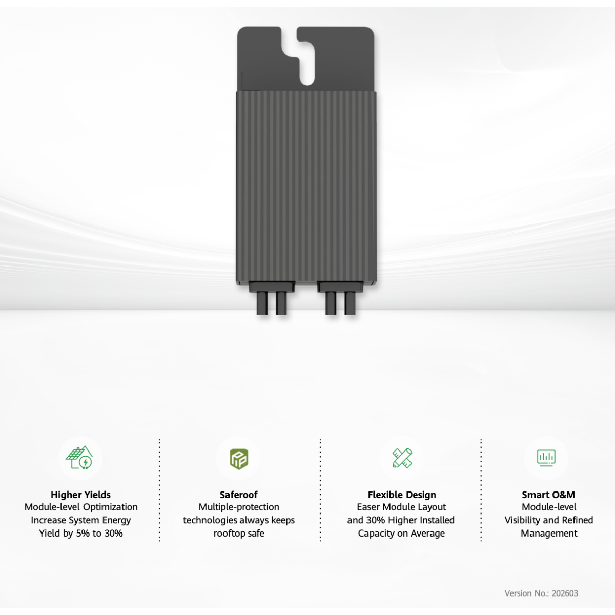 Huawei MERC-600W-PA0 Power Optimizer 600W 10-80V MAX720W 16A