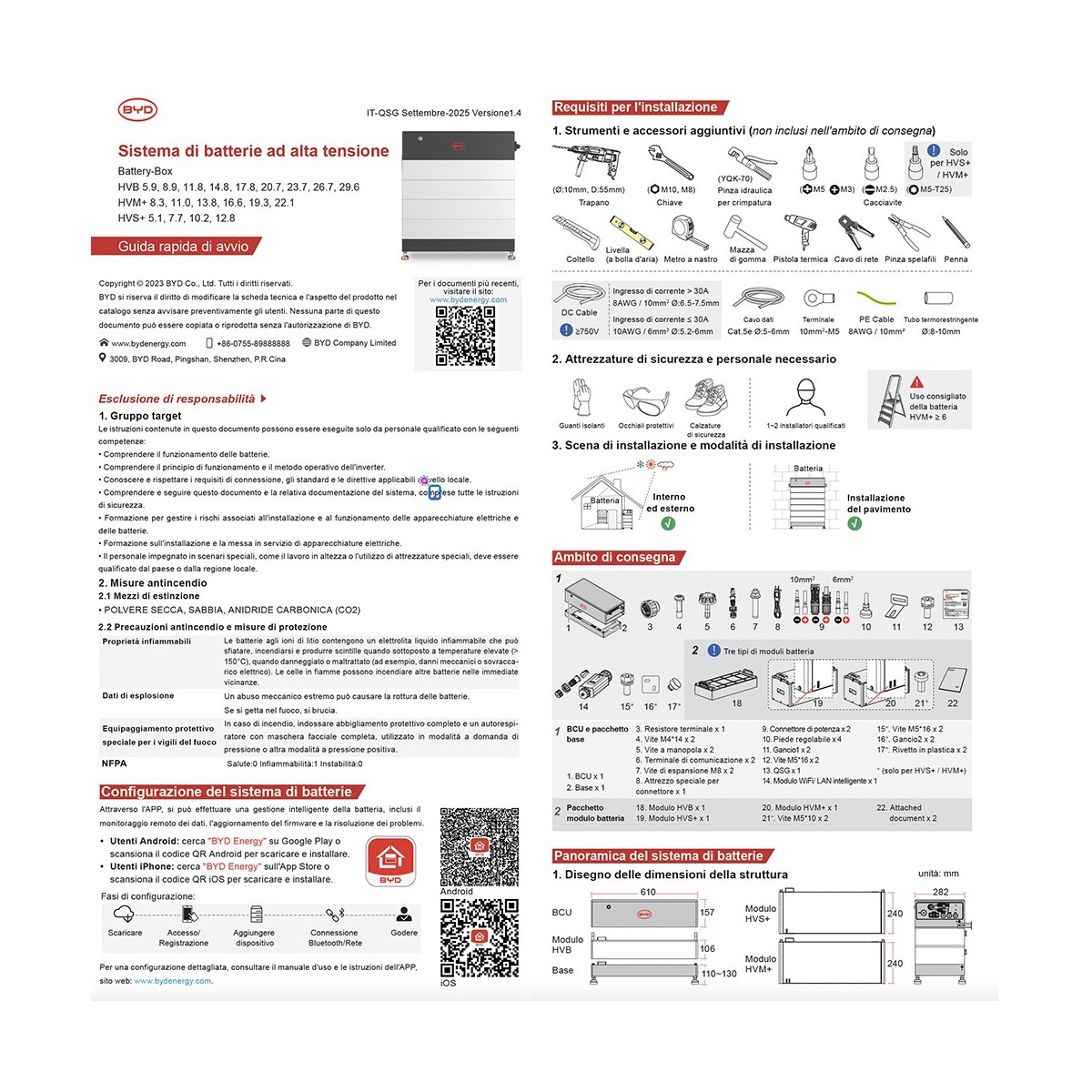 B-Box HVB/HVS/HVM Battery Management System BCU and Base Station