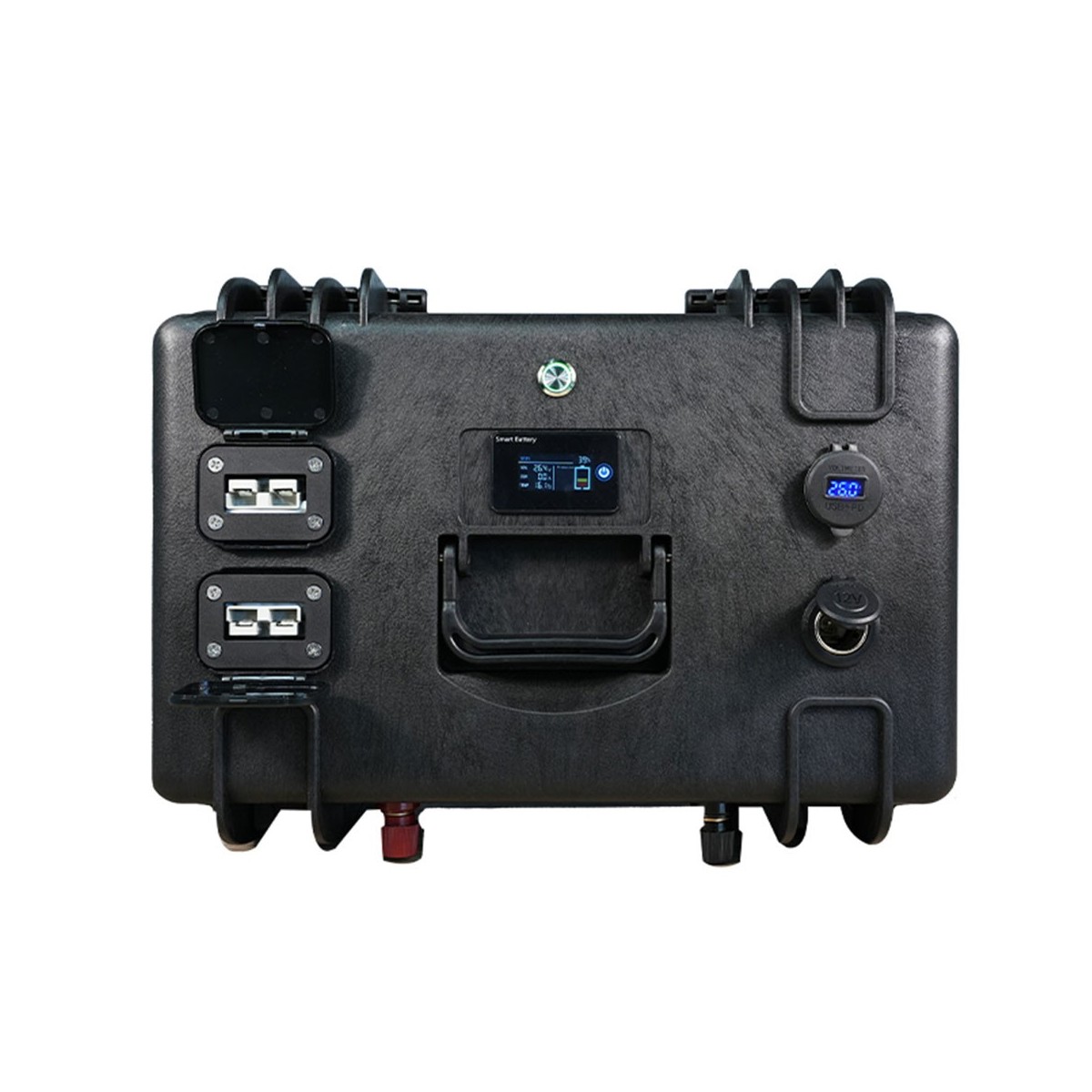 Ultimatron LiFePO4 ULP-24-100 25.6V 100Ah BMS Portable Battery