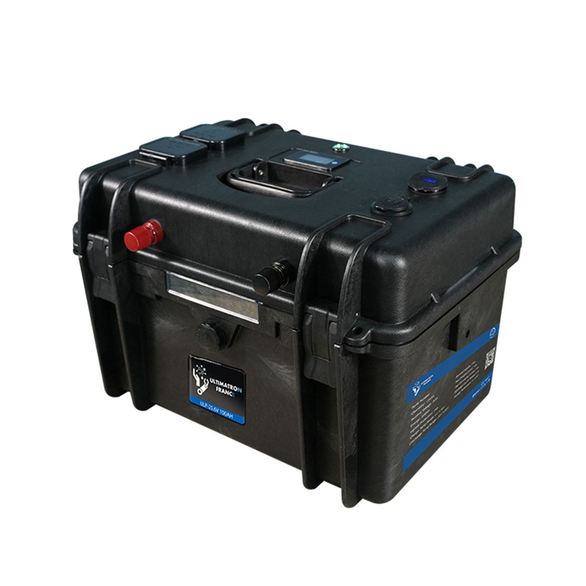 Ultimatron LiFePO4 ULP-24-100 25.6V 100Ah BMS Portable Battery