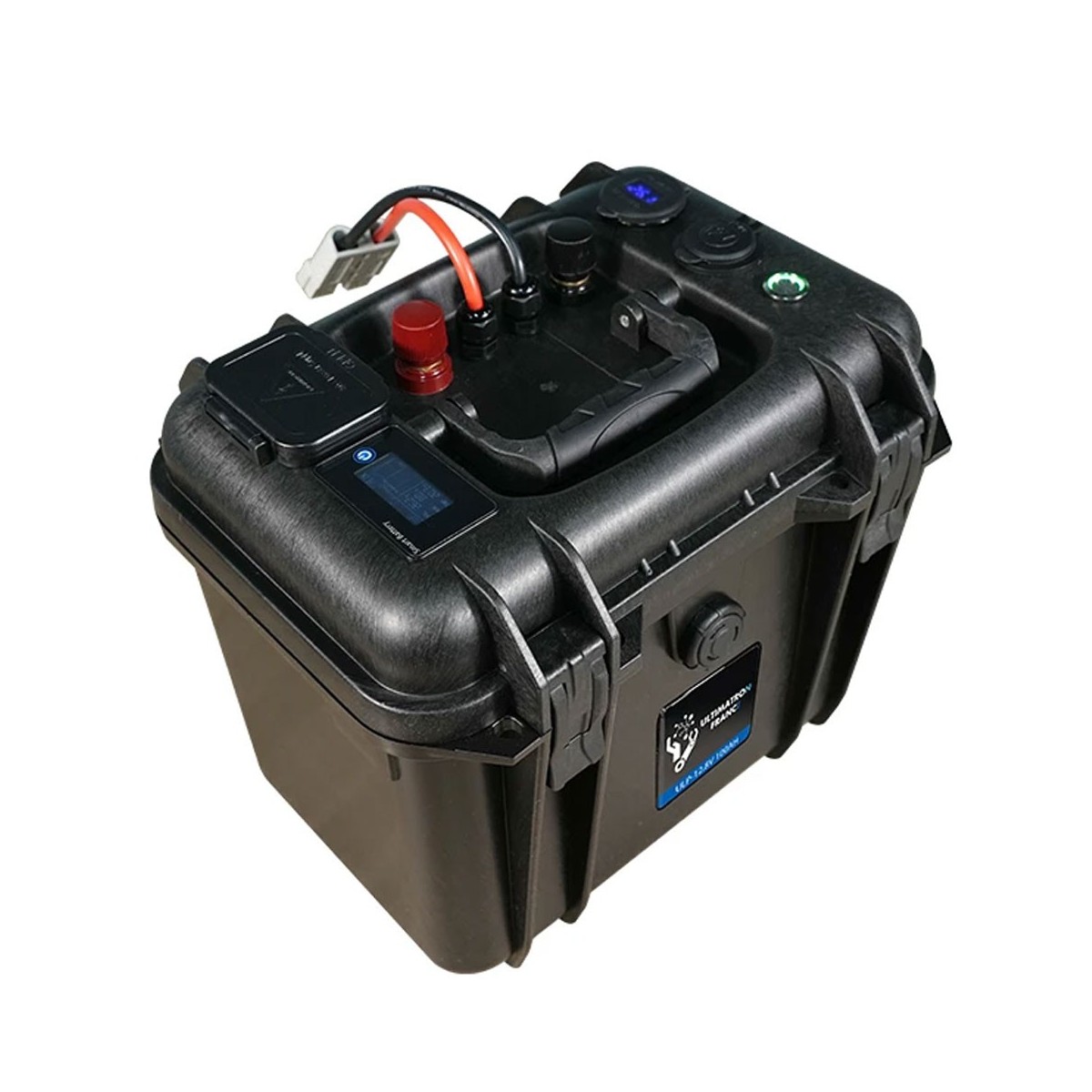 Ultimatron LiFePO4 ULP-12-100 12.8V 100Ah BMS Portable Lithium Battery