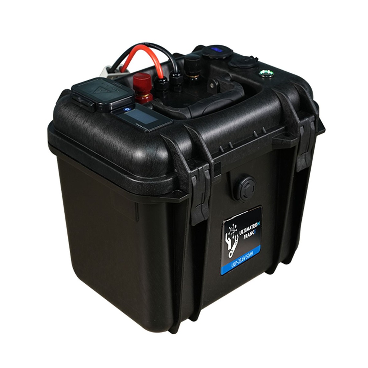 Ultimatron LiFePO4 ULP-24-50 25.6V 50Ah BMS Portable Lithium Battery