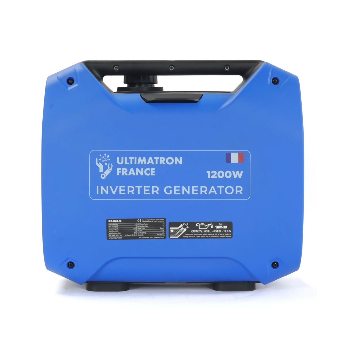Ultimatron ULT-1200-EU 1.2kW 4-Stroke Gasoline portable Generator
