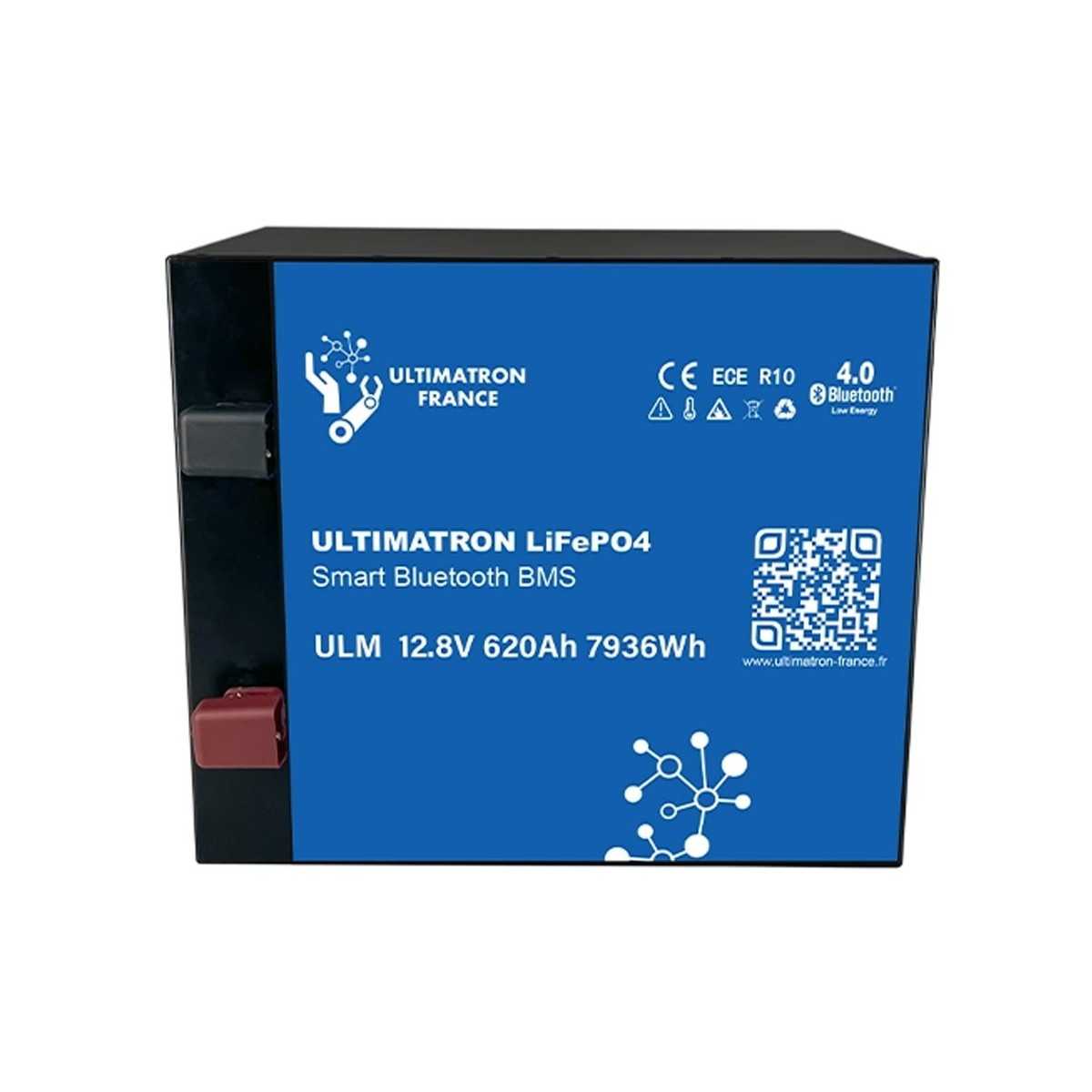 Ultimatron LiFePO4 12V 620Ah ULM-12-620 METAL 12.8V Batteria al Litio