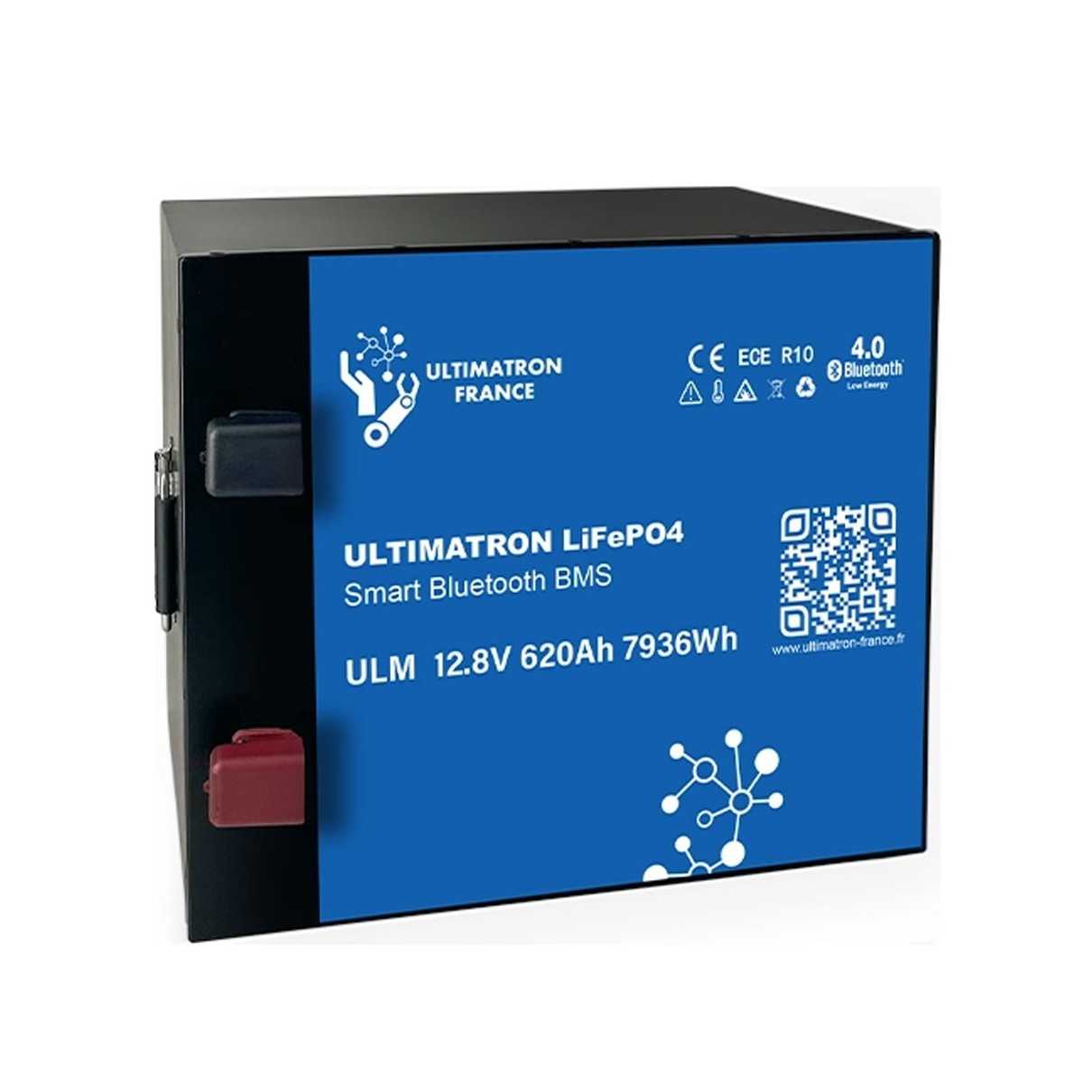 Ultimatron LiFePO4 12V 620Ah ULM-12-620 METAL 12.8V Batteria al Litio