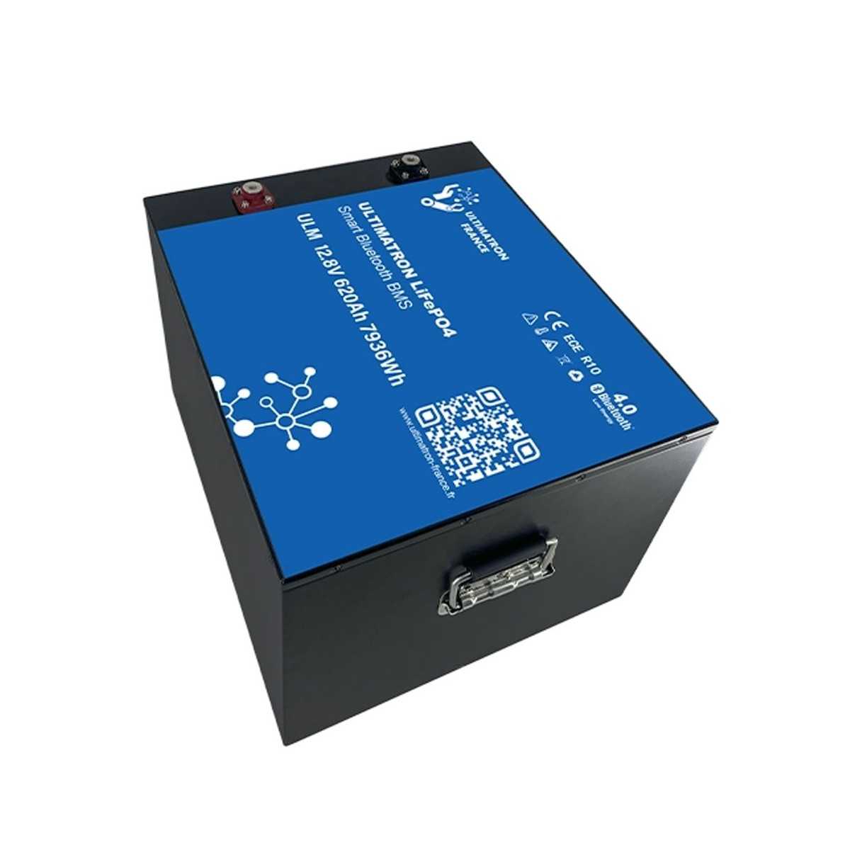 Ultimatron LiFePO4 12V 620Ah ULM-12-620 METAL 12.8V Batteria al Litio