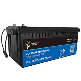 Ultimatron LiFePO4 24V 200Ah UBL-24-200 Batteria al Litio BMS Smart Bl